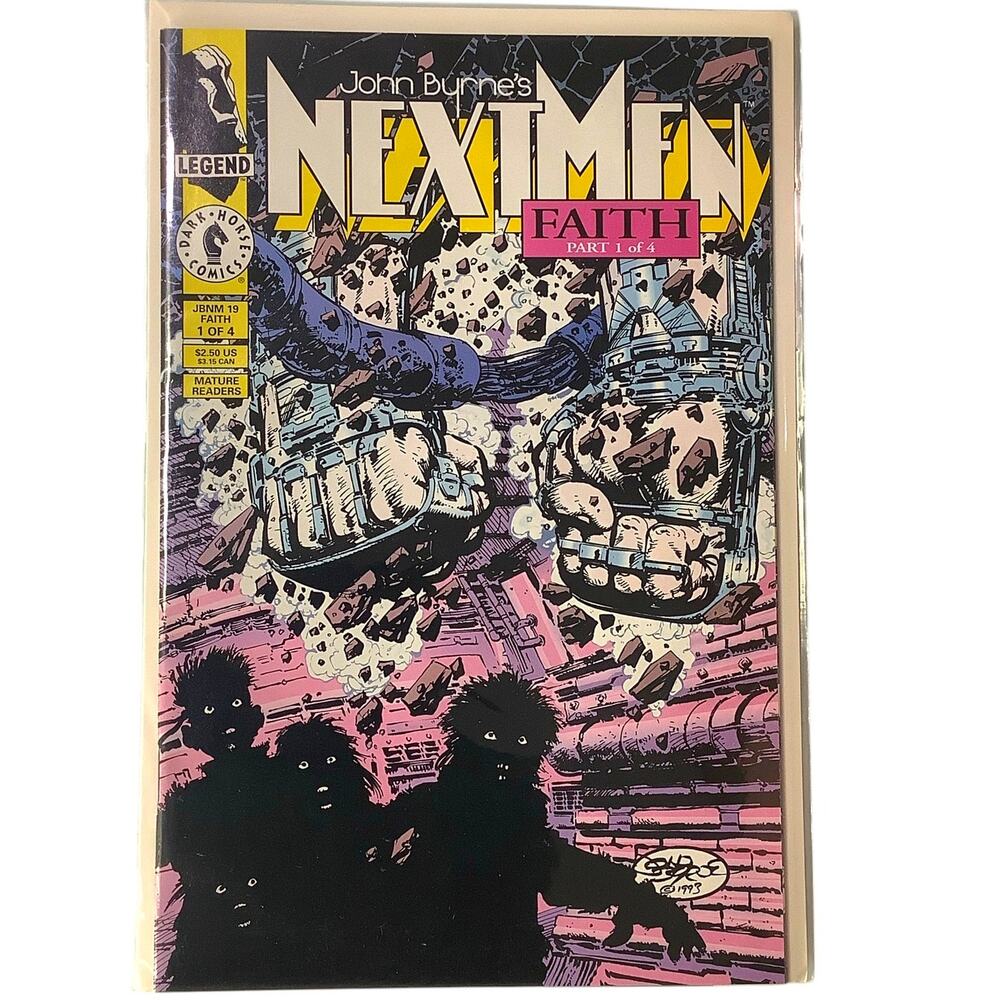 Next Men #19, Faith Part 1 of 4, October 1993, Dark Horse Comics, NM 9.4